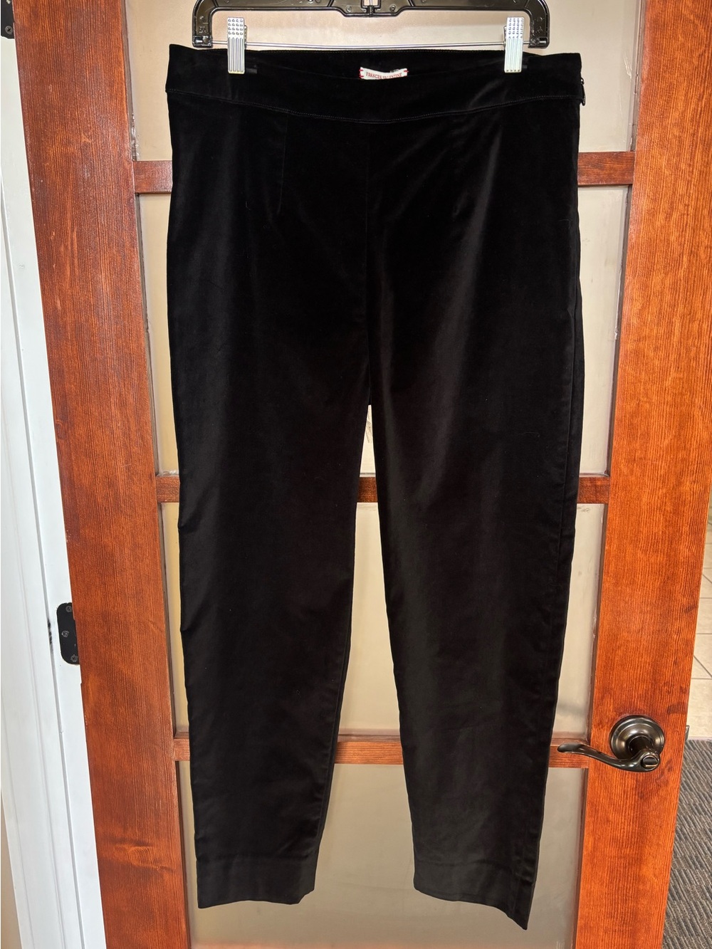 Frances Valentine Black Velvet Pants